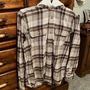 Men’s size L Old Navy hooded shirt.